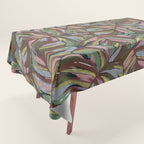 Layered Monstera - Rust Tablecloth Gallery Image 1