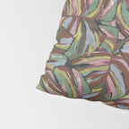 Layered Monstera - Rust Pillow Sham Gallery Image 4