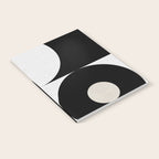 geometry mid modern black white Notebook Gallery Image 2