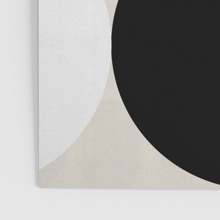 geometry mid modern black white Poster Gallery Image 3