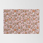 Winter Mushroom Print Rug Gallery Image 2