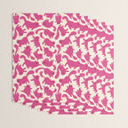 Playful Pink Cats Pattern Wrapping Paper Gallery Image 3