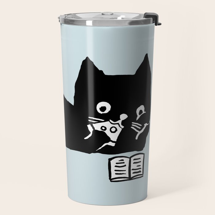 Get lost in a book Travel Mug Gallery Image 2