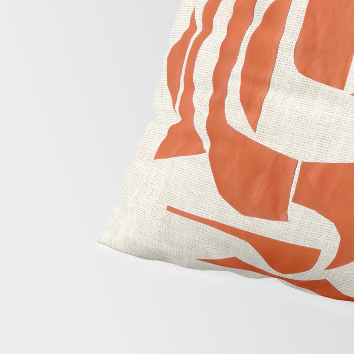 Orange Samurai Pillow Sham Gallery Image 4
