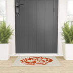 Orange Samurai Welcome Mat Gallery Image 3