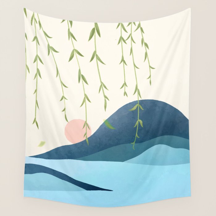 Morning Bloom 03 Wall Tapestry Gallery Image 4