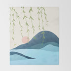 Morning Bloom 03 Throw Blanket Gallery Image 2