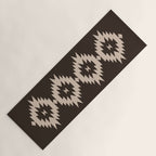 Southwestern Minimalism XXV - Mocha Brown Yoga Mat Gallery Image 1