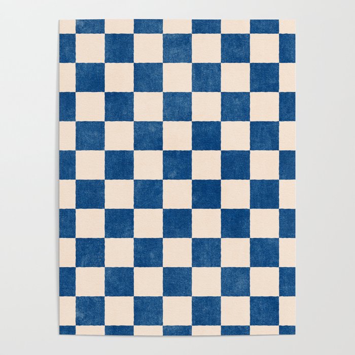 CHECKER - 001 - Cobalt Poster Gallery Image 1