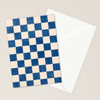 CHECKER - 001 - Cobalt Stationery Card Gallery Image 2