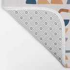 Modern simple shapes C Bath Mat Gallery Image 2