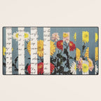 Bunch of Flowers #2 Desk Mat Gallery Image 3