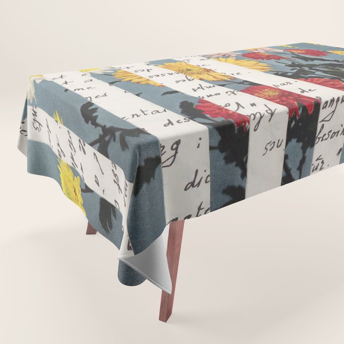 Bunch of Flowers #2 Tablecloth Gallery Image 1
