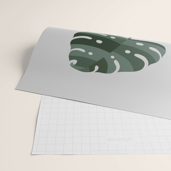 Cat and Plant 58 Wrapping Paper Gallery Image 2