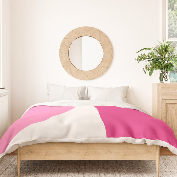 Modern Minimal Arch Abstract XCIII Duvet Cover Gallery Image 3