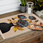 Flowers In Vase 4  Outdoor Rug Gallery Image 2