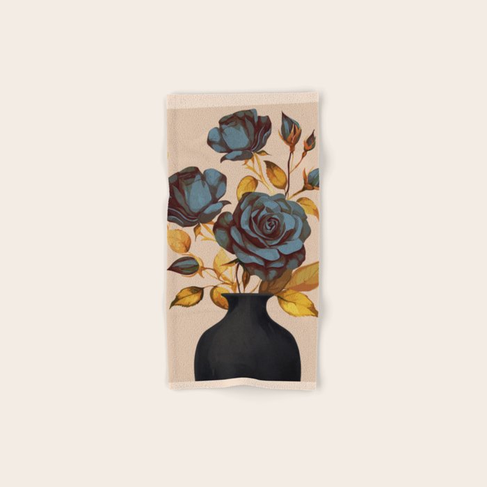 Flowers In Vase 4  Bath Towel Gallery Image 1