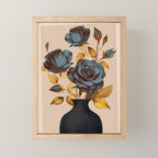 Flowers In Vase 4  Mini Art Print Gallery Image 1