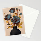 Flowers In Vase 4  Stationery Card Gallery Image 2