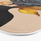 Flowers In Vase 4  Bath Mat Gallery Image 3