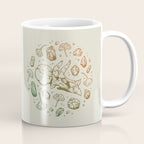 Triceratops Rocks! | Leaf Green & Pumpkin Spice Ombré Coffee Mug Gallery Image 1