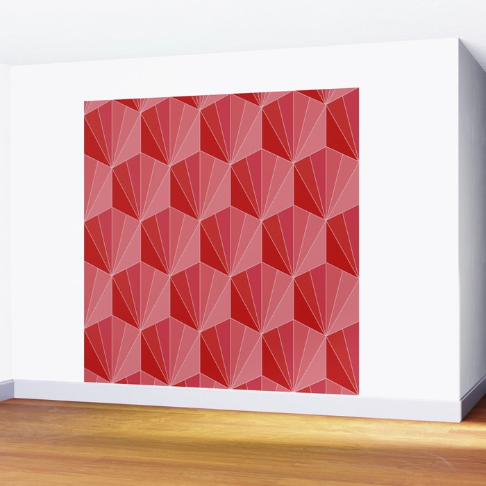 Gisela Color Block Pattern XII Wall Mural Gallery Image 2