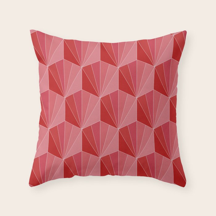 Gisela Color Block Pattern XII Throw Pillow Gallery Image 6