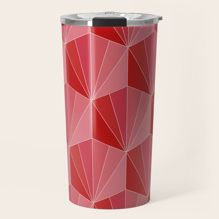 Gisela Color Block Pattern XII Travel Mug Gallery Image 1