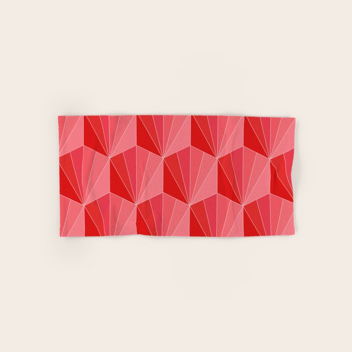 Gisela Color Block Pattern XII Bath Towel Gallery Image 1
