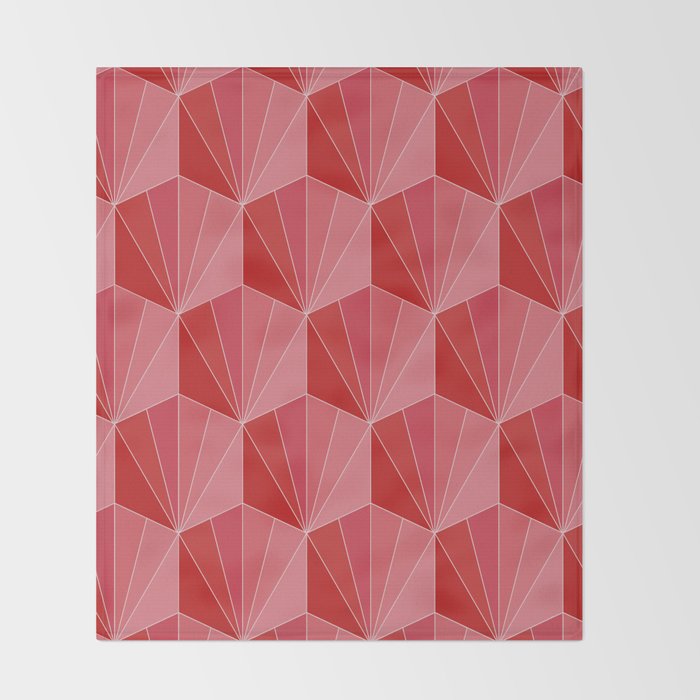 Gisela Color Block Pattern XII Throw Blanket Gallery Image 2