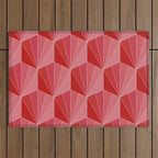 Gisela Color Block Pattern XII Outdoor Rug Gallery Image 1