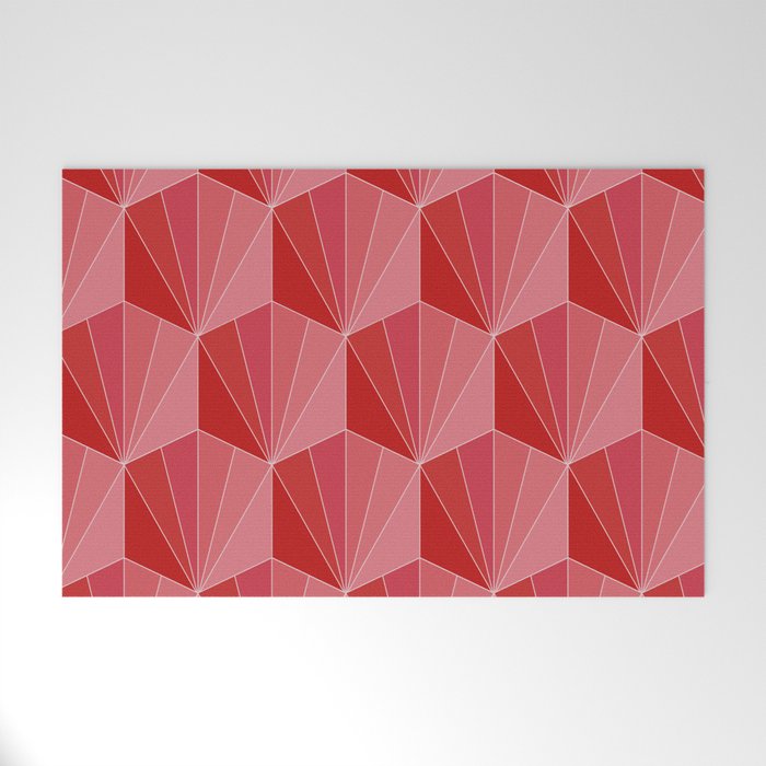 Gisela Color Block Pattern XII Welcome Mat Gallery Image 1