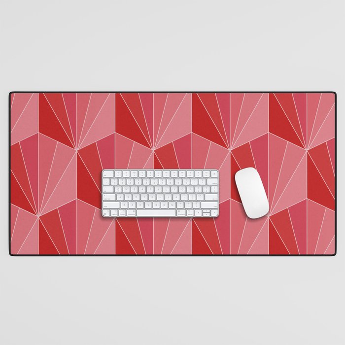 Gisela Color Block Pattern XII Desk Mat Gallery Image 1