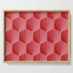 Gisela Color Block Pattern XII Serving Tray Gallery Image 1