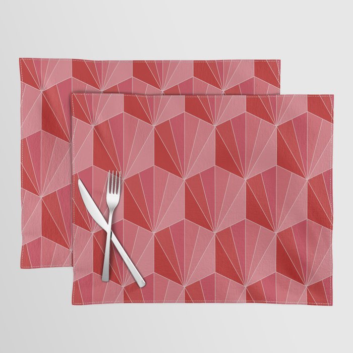 Gisela Color Block Pattern XII Placemat Gallery Image 1