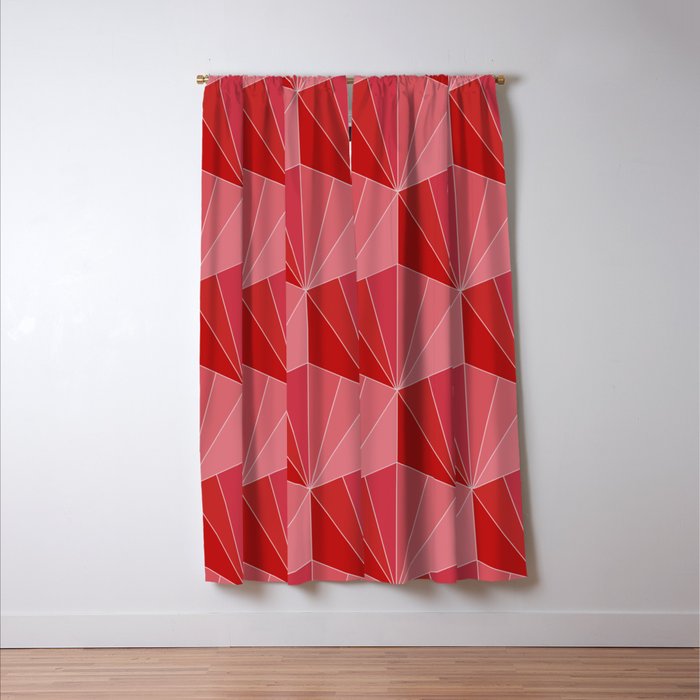 Gisela Color Block Pattern XII Window Curtain Gallery Image 3