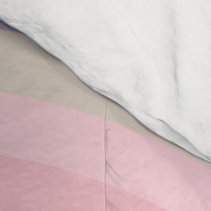 Dreamy Pastel Rainbow 1 Comforter Gallery Image 4