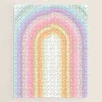 Dreamy Pastel Rainbow 1 Jigsaw Puzzle Gallery Image 1