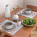 Dreamy Pastel Rainbow 1 Placemat Gallery Image 2