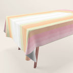 Dreamy Pastel Rainbow 1 Tablecloth Gallery Image 1