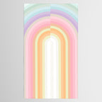 Dreamy Pastel Rainbow 1 Tablecloth Gallery Image 2