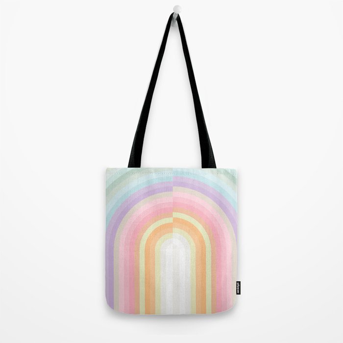 Dreamy Pastel Rainbow 1 Tote Bag Gallery Image 2