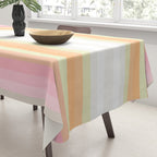 Dreamy Pastel Rainbow 1 Tablecloth Gallery Image 3
