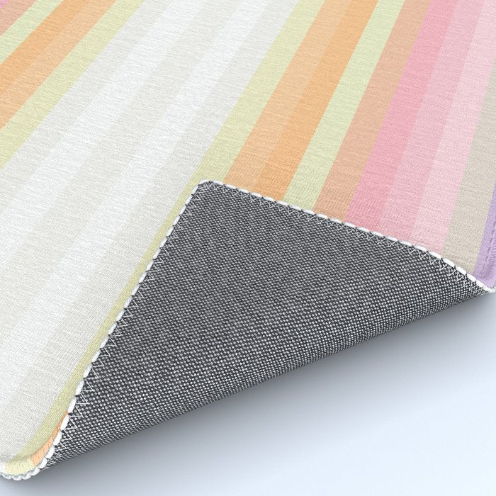 Dreamy Pastel Rainbow 1 Rug Gallery Image 4