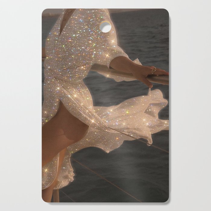 SPARKLE GLITTER DRESS | fashion | style | dress | summer | sunshine | weekend | collage | vintage |  Cutting Board Gallery Image 1