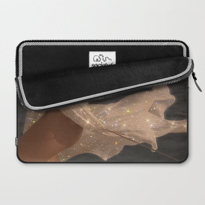 SPARKLE GLITTER DRESS | fashion | style | dress | summer | sunshine | weekend | collage | vintage |  Laptop Sleeve Gallery Image 2
