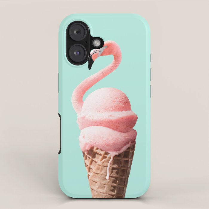FLAMINGO CONE iPhone Case Gallery Image 1