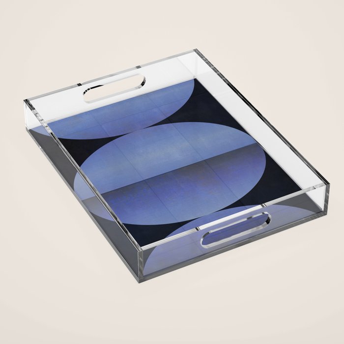 Abstract Shapes 19 Acrylic Tray Gallery Image 1