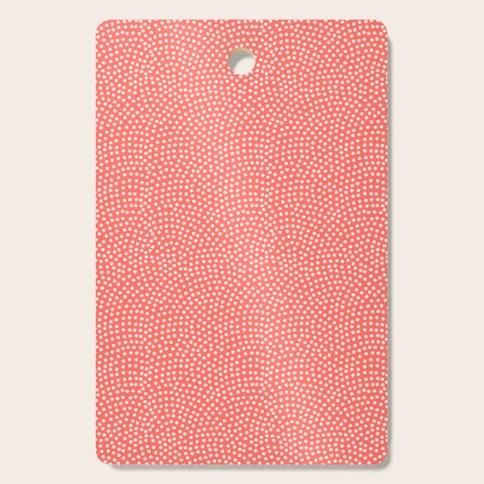 Living Coral Samekomon Spring Summer Cutting Board Gallery Image 1