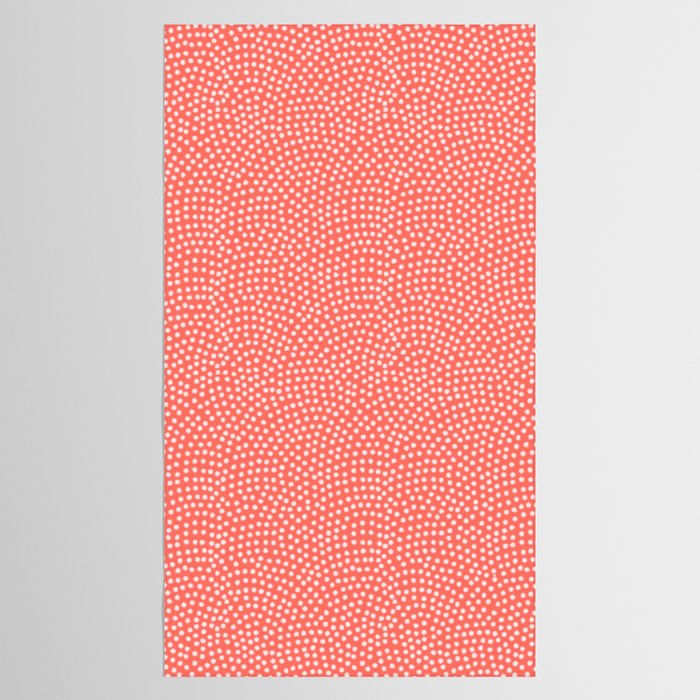 Living Coral Samekomon Spring Summer Tablecloth Gallery Image 2